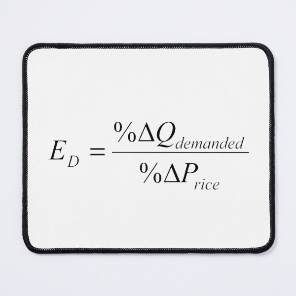 Item preview, the Elasticity of Demand Equation designed and sold by mylittlepet.