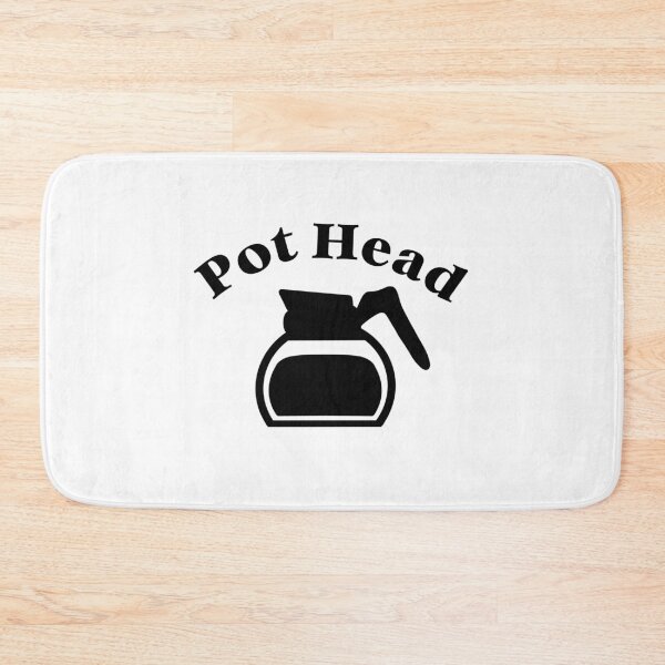 Item preview, Simple Coffee Pot Head (Black) designed and sold by Milasneeze.