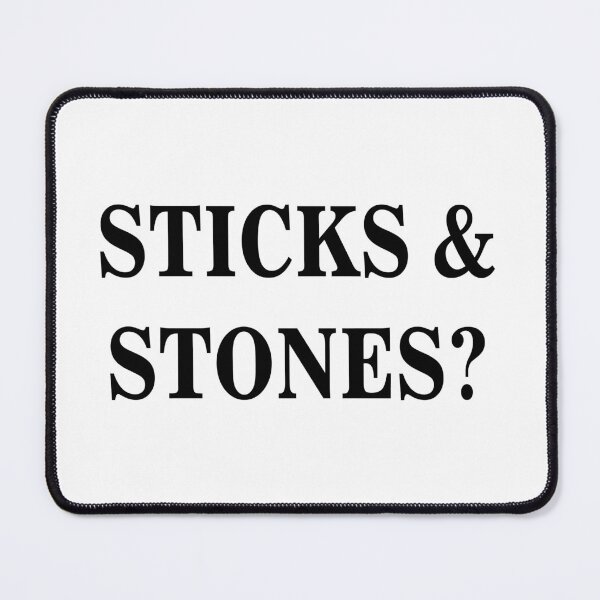 Item preview, Sticks And Stones? designed and sold by babydollchic.