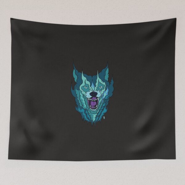 Item preview, Vapor Wave Wolf designed and sold by eulaikpqnancy.