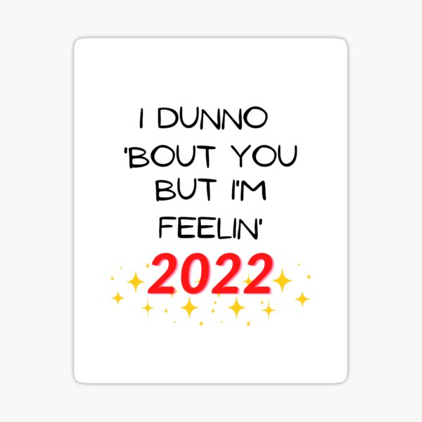 "(20)22" Sticker for Sale by 4stra | Redbubble