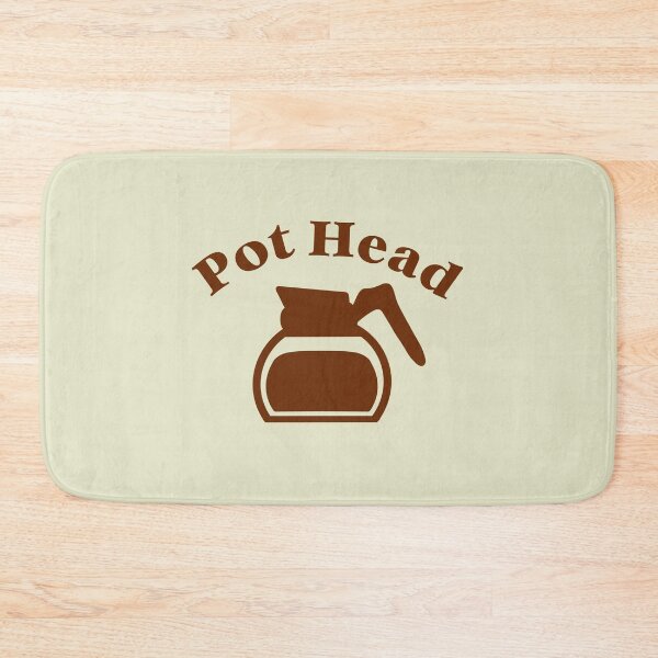 Item preview, Simple Coffee Pot Head (Brown) designed and sold by Milasneeze.