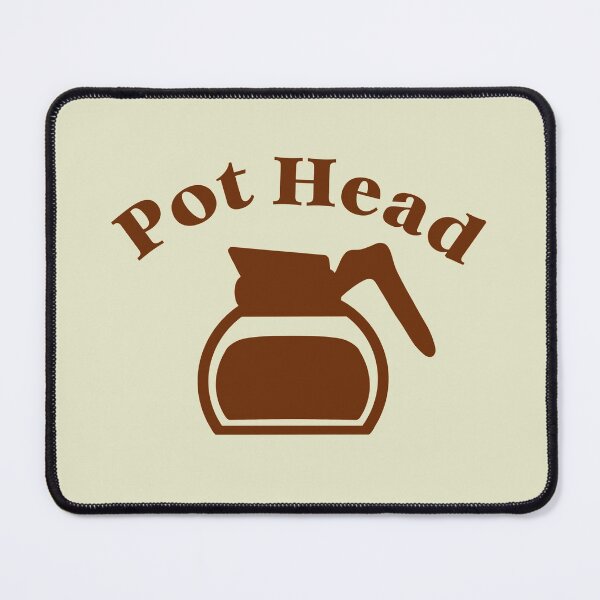 Item preview, Simple Coffee Pot Head (Brown) designed and sold by Milasneeze.