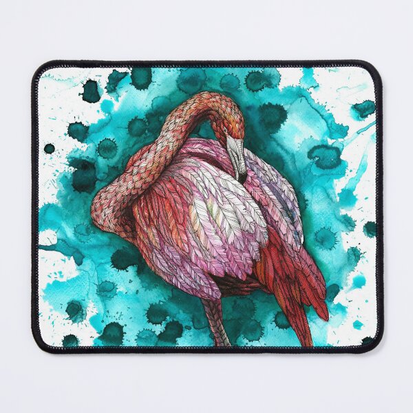 Item preview, Flamingo in splash designed and sold by Egle Kristensen.