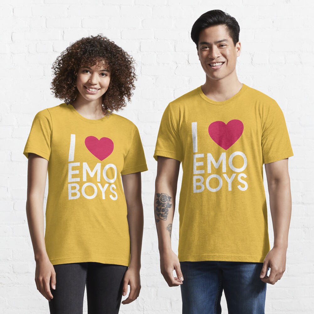 I Love Emo Boys Shirt Emo Clothing Emo Gifts T Shirt for -  Finland