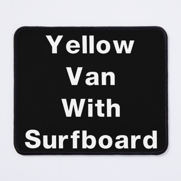 Item preview, Yellow Van With Surfboard Design designed and sold by Life-chang.