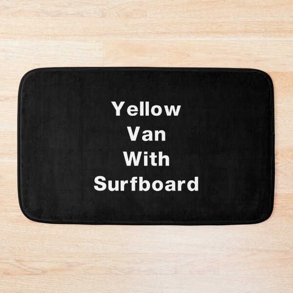 Item preview, Yellow Van With Surfboard Design designed and sold by Life-chang.