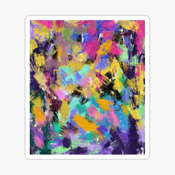 Abstract Colors 2022  Sticker