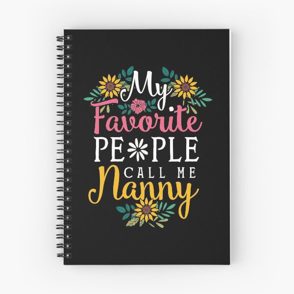 Item preview, My Favorite People Call Me Nanny designed and sold by CustUmmMerch.