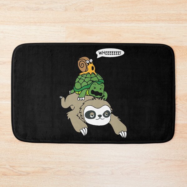 Item preview, Sloth Turtle Snail Piggyback Animal Running designed and sold by andrewbrian.