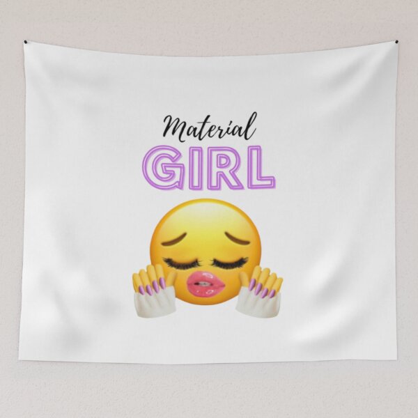 Item preview, Material Girl with emoji designed and sold by lasukira.