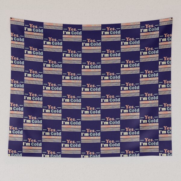 Artikelvorschau, Ja, I_m Cold Me 24 7 - Freezing _amp_ Funny Sarcastic Vintage entworfen und verkauft von ALAJOS-SHOP.
