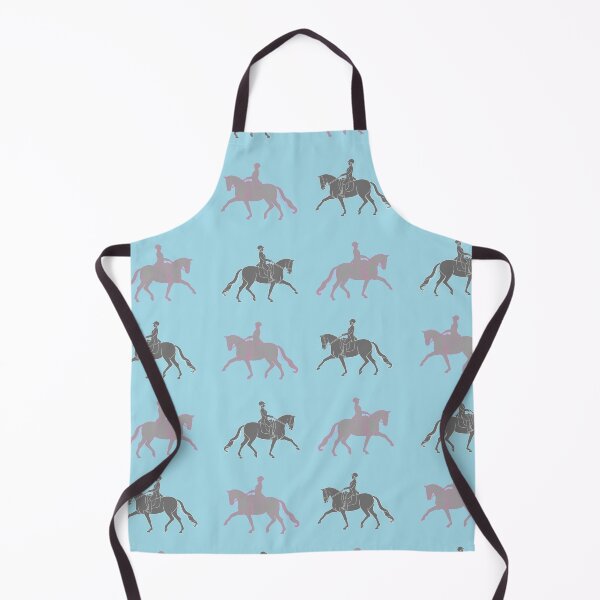 Item preview, DRESSAGE HORSE AND RIDER PINK AND GREY designed and sold by ChunkyMonty.