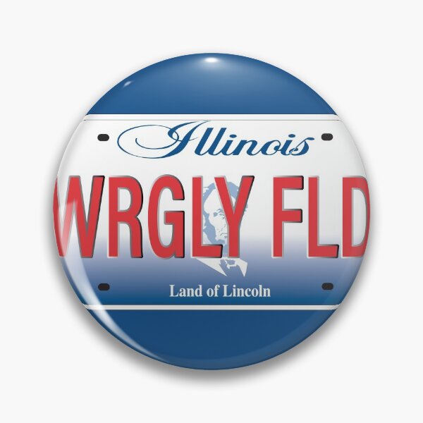 Artikelvorschau, Wrigley Field-Nummernschild entworfen und verkauft von Rich Anderson.