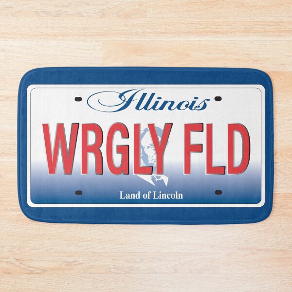 Item preview, Wrigley Field License Plate designed and sold by Rich Anderson.
