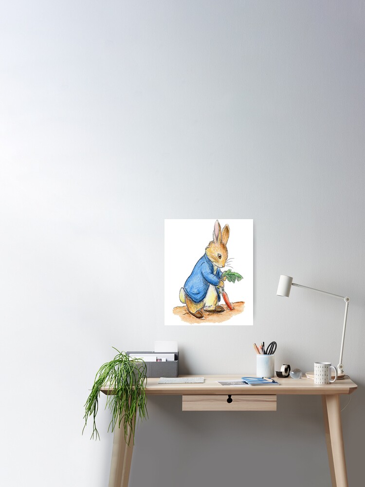 Nursery Characters, Peter Rabbit, Beatrix Potter Poster for Sale by  williamstokes