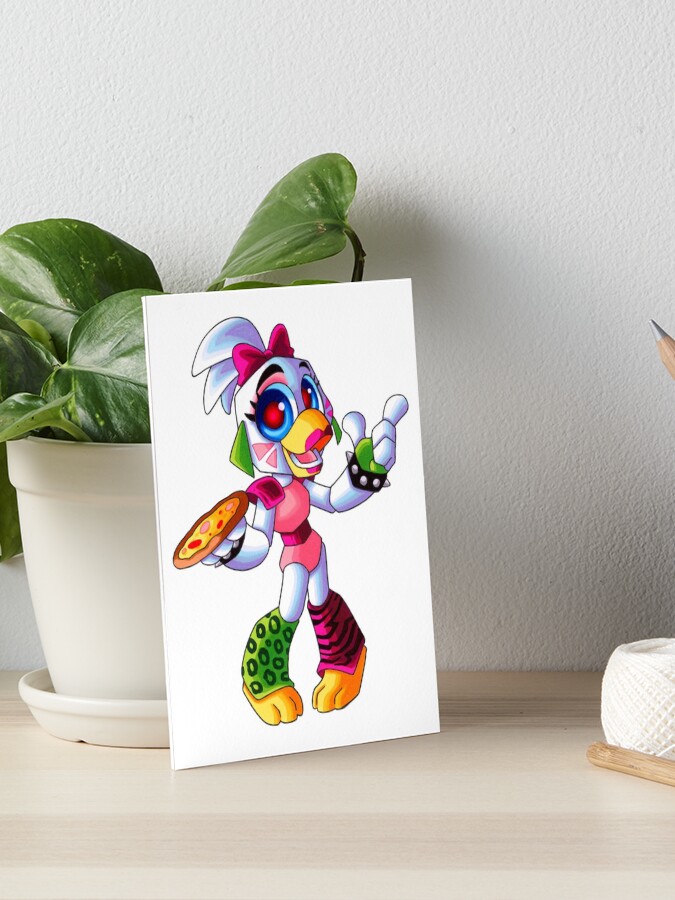 FNAF Funtime Chica 5x7in Art Print 