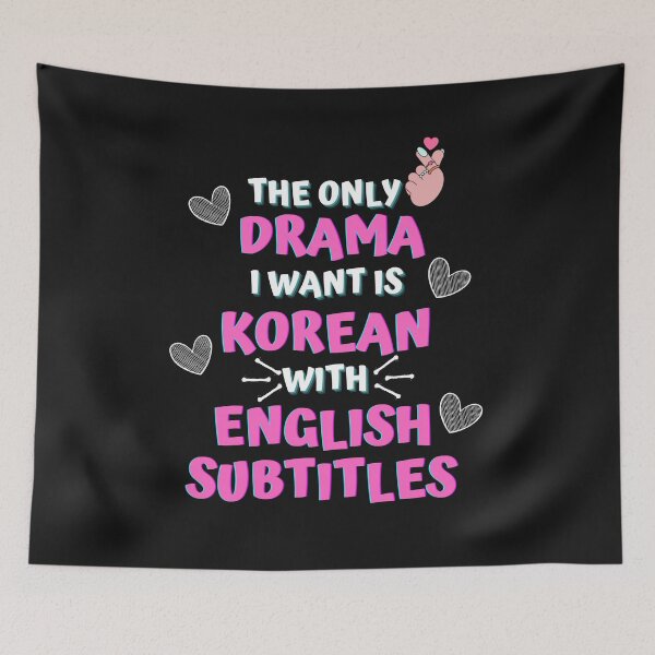Item preview,   The only drama I want is Korean with english subtitles designed and sold by PacePoint.
