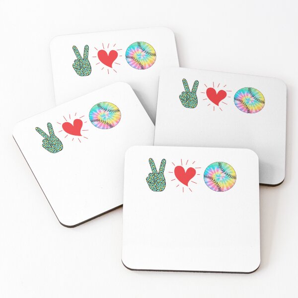 Item preview, peace love baseball stitches  designed and sold by williamstokes.