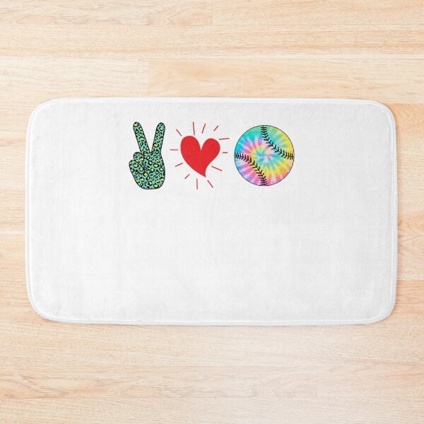 Item preview, peace love baseball stitches  designed and sold by williamstokes.