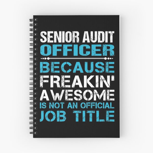 Item preview, Senior Audit Officer T Shirt - Freaking Awesome Job Gift Item Tee designed and sold by oetate4774.