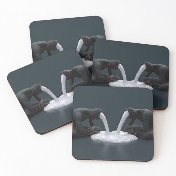 Item preview, two people pour liquid from their heads  designed and sold by Mike Kiev art.