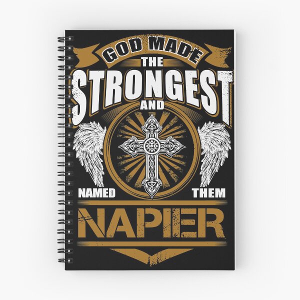 Item preview, Napier Name T Shirt - God Found Strongest And Named Them Napier Gift Item Tee designed and sold by nauglesamatha.