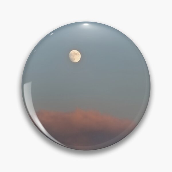 Item preview, Colourful evening sky with almost full moon designed and sold by xophotography.