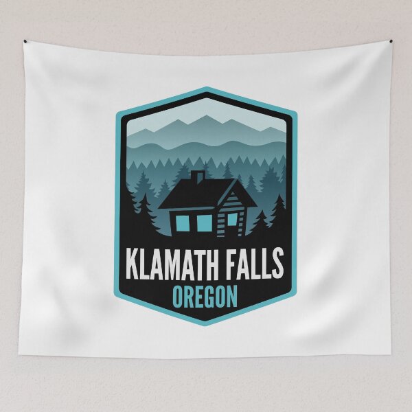 Item preview, Klamath Falls Oregon Mountain Town Cabin designed and sold by HalpinDesign.