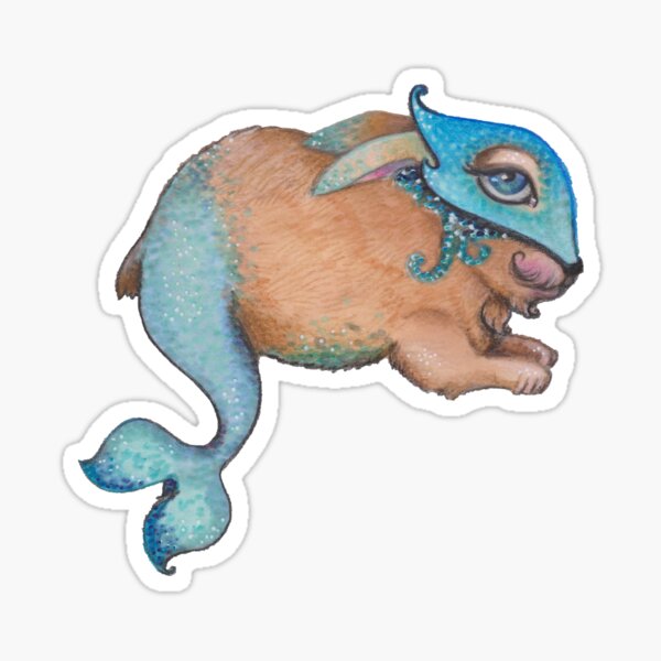 deep creek rabbit Sticker