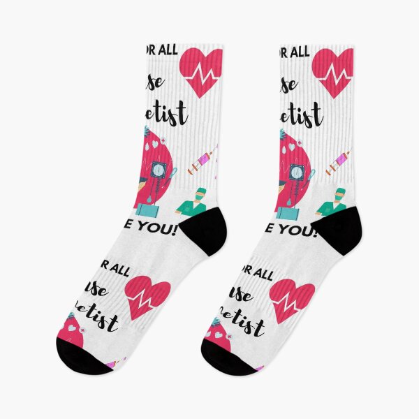 Item preview, Cool colorful Nurse Anesthetist We love you design designed and sold by mark-taylor.