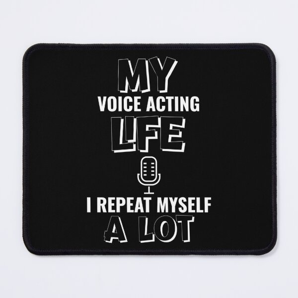Item preview, Voice Over Artist Repeat myself darker version designed and sold by Salkian.