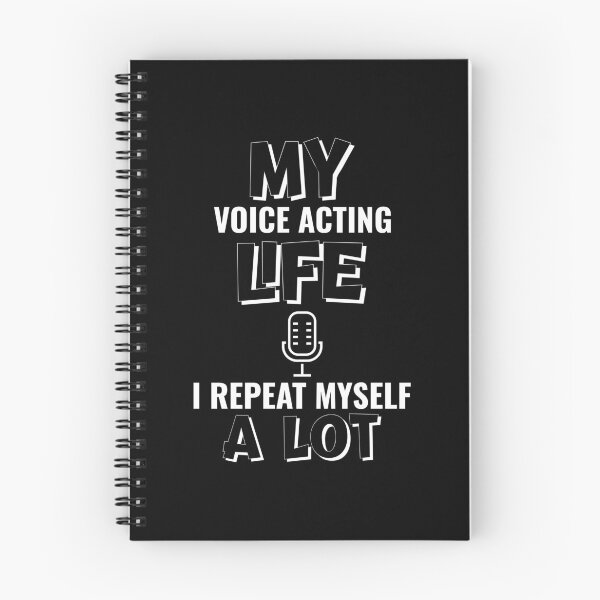 Item preview, Voice Over Artist Repeat myself darker version designed and sold by Salkian.