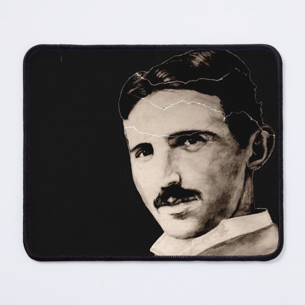 Aperçu de l'œuvre Nikola TESLA - sepia créée et vendue par ARTito.