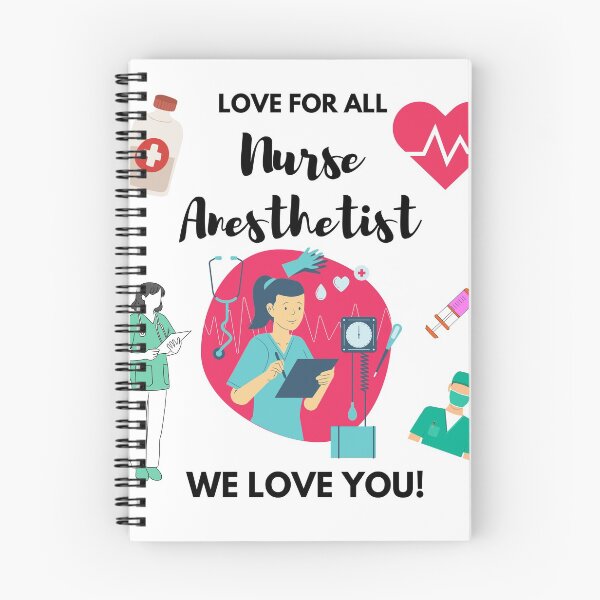 Item preview, Cool colorful Nurse Anesthetist We love you design designed and sold by mark-taylor.