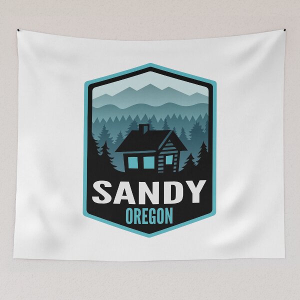 Item preview, Sandy Oregon Mountain Town Cabin designed and sold by HalpinDesign.