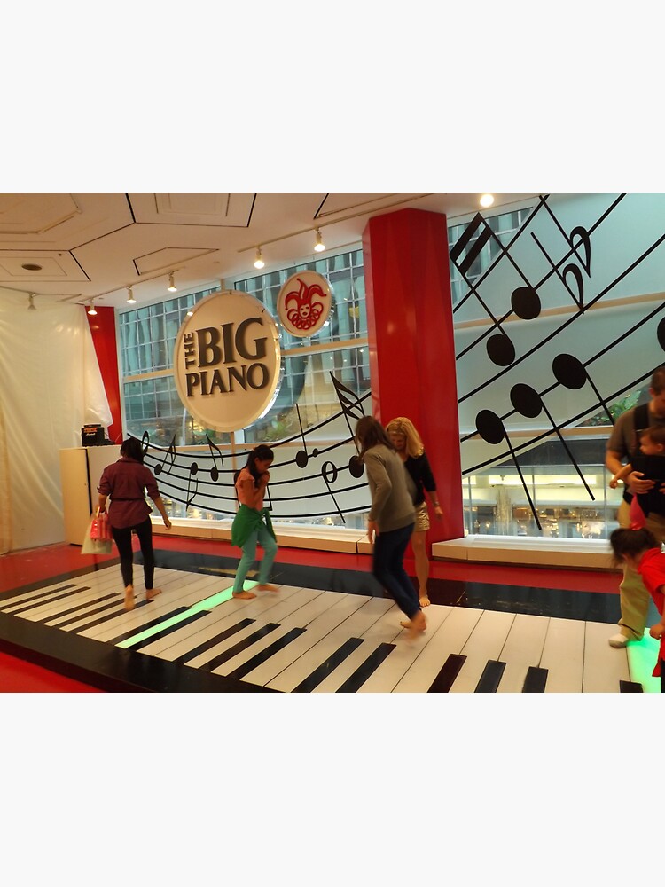 The Big Piano FAO Schwarz Toy Store New York City Sticker for Sale by lenspiro Redbubble