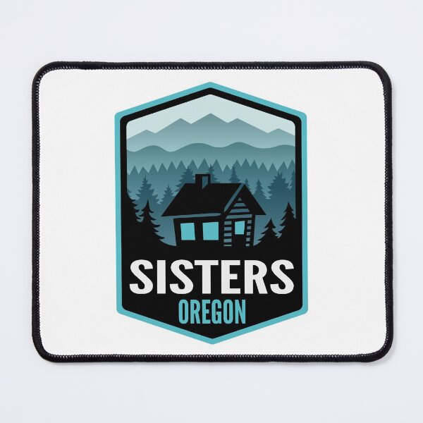 Item preview, Sisters Oregon Mountain Town Cabin designed and sold by HalpinDesign.