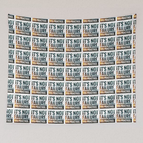 Item preview, It's not failure. It's practice designed and sold by Lost Highway Horror..