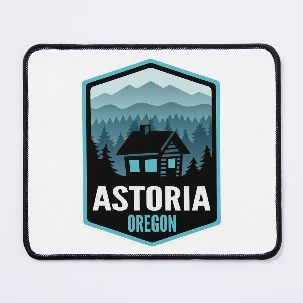 Item preview, Astoria Oregon Mountain Town Cabin designed and sold by HalpinDesign.