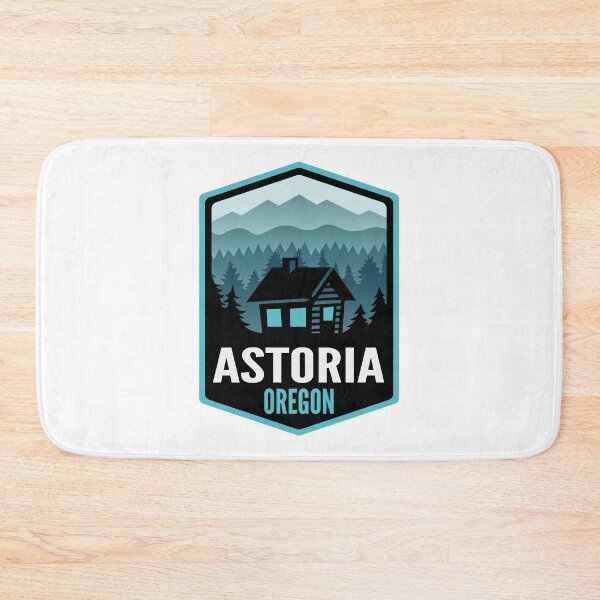 Item preview, Astoria Oregon Mountain Town Cabin designed and sold by HalpinDesign.