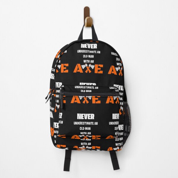 Item preview, Never Underestimate an old man with an axe designed and sold by Innovational.