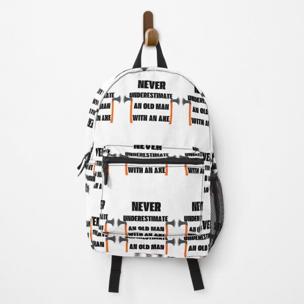 Item preview, Never Underestimate an old man with an axe designed and sold by Innovational.