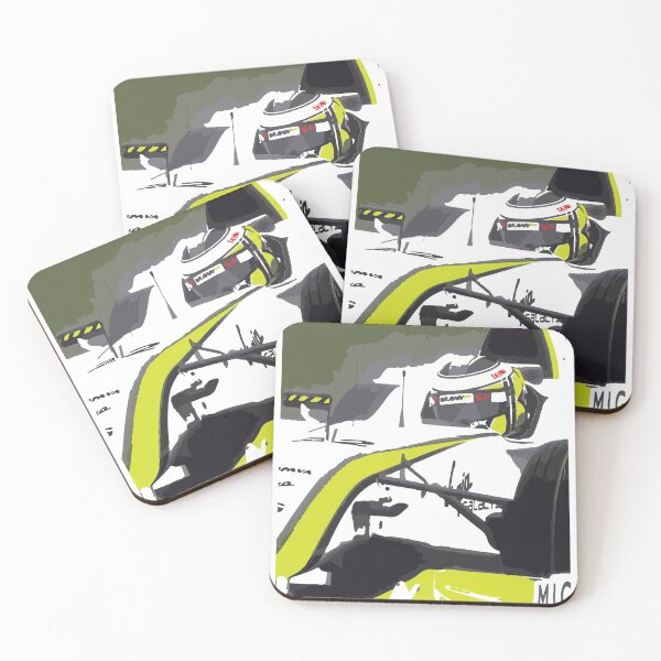 Item preview, Brawn GP Jenson Button designed and sold by FueledByPassion.