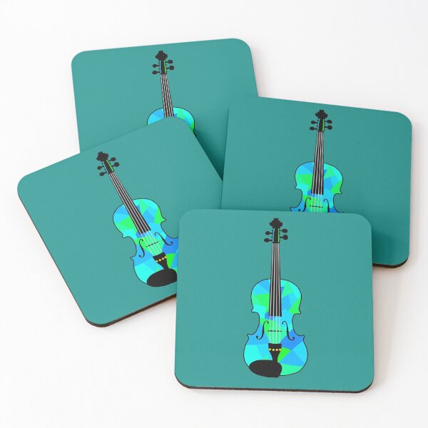 Item preview, Blue and green Violin or Viola designed and sold by CocoCat38.