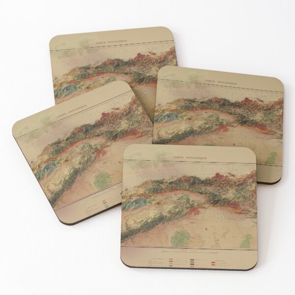 Item preview, Vintage 3D Map of Algeria designed and sold by silentcarto.