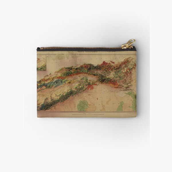 Item preview, Vintage 3D Map of Algeria designed and sold by silentcarto.