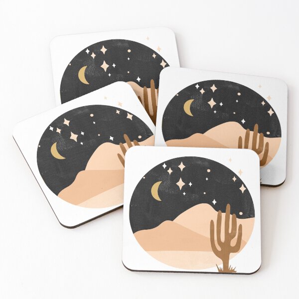 Item preview, Cactus in the night designed and sold by MagicalPlaceDp.