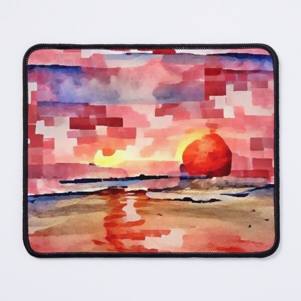 Item preview, Sunrise Abstract Watercolour designed and sold by siwabudda.