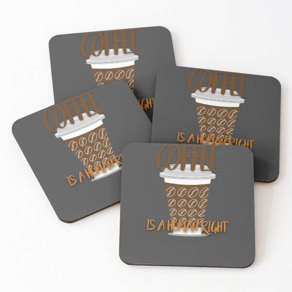 Item preview, Coffee Is A Human Right designed and sold by JAFEart.